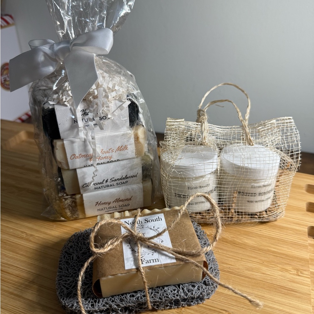 Natural Soap and Body Butter Set